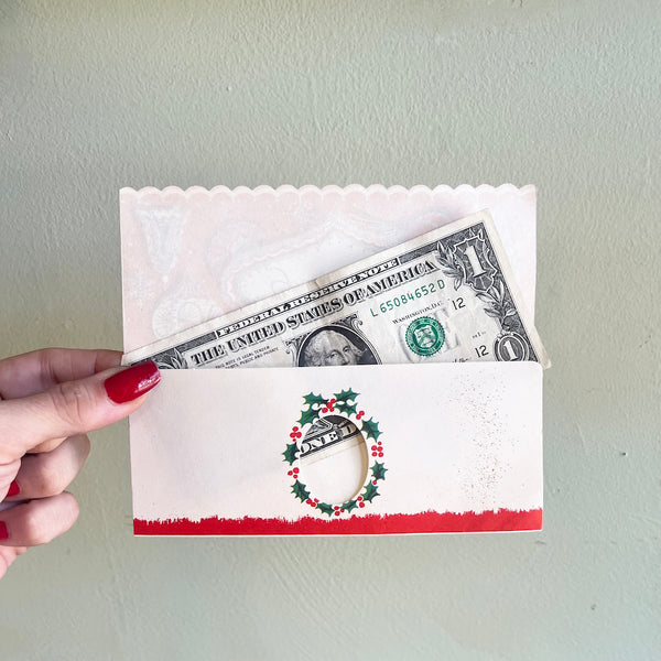 Glitter Greetings - Vintage Christmas Card