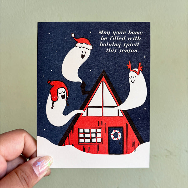 Happy Holiday Spirits Card