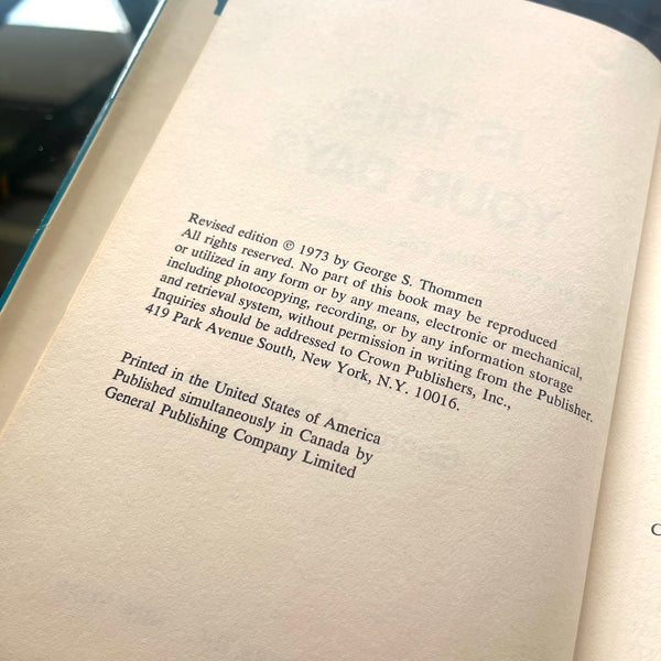 Is This Your Day? - Vintage 1973