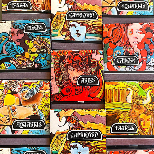 Vintage Zodiac & Astrology Matches