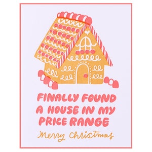 Ginger Bread House Card