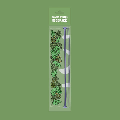 Weed Baggie Bookmark