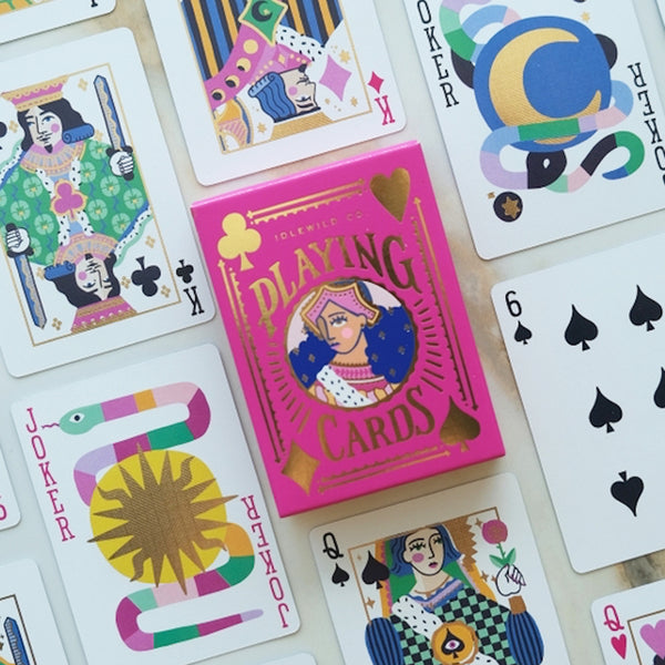Golden Royals Playing Cards