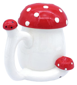 Magic Mushroom Mug & Pipe