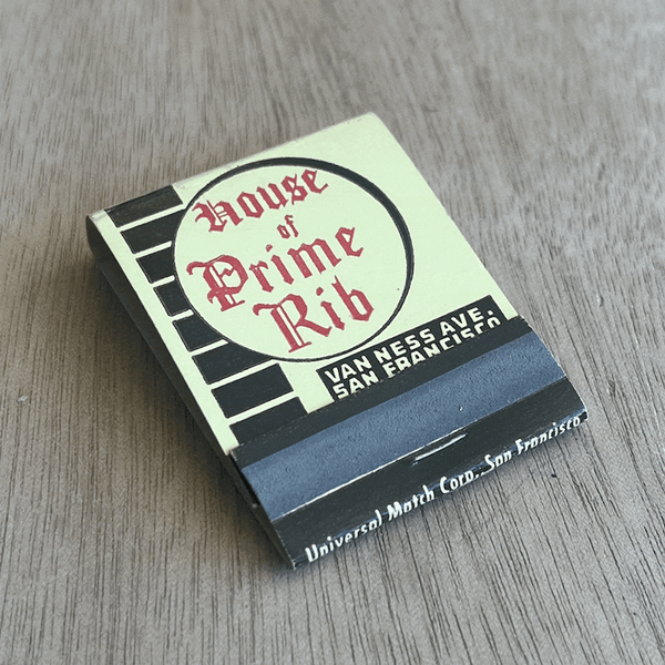 Vintage Restaurant, Bar, Club Matches - Los Angeles & California