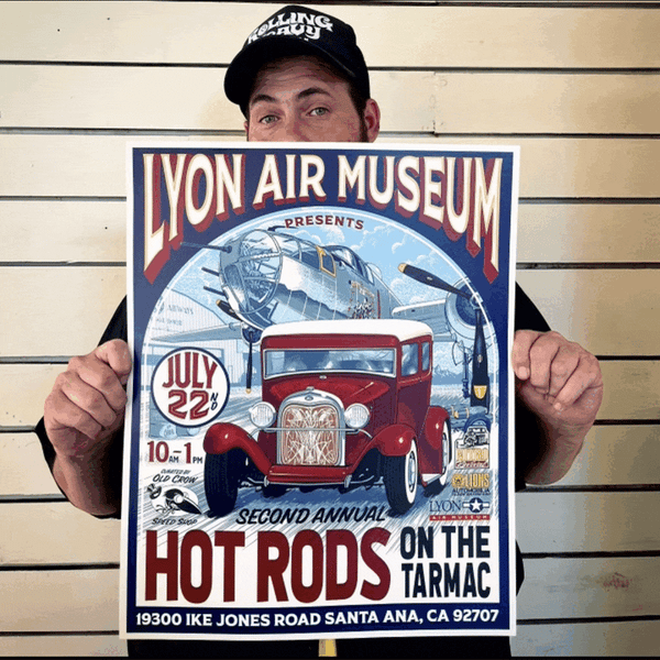 Lyon Air Museum Event Posters