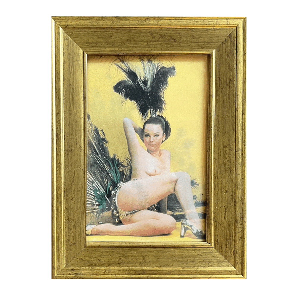 Vintage 1970's Moving Showgirl