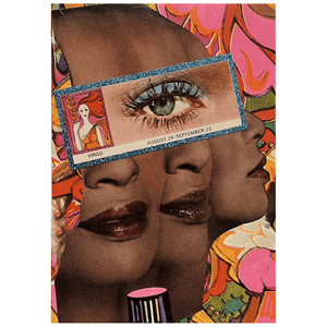 VIRGO - One of a Kind Zodiac Card