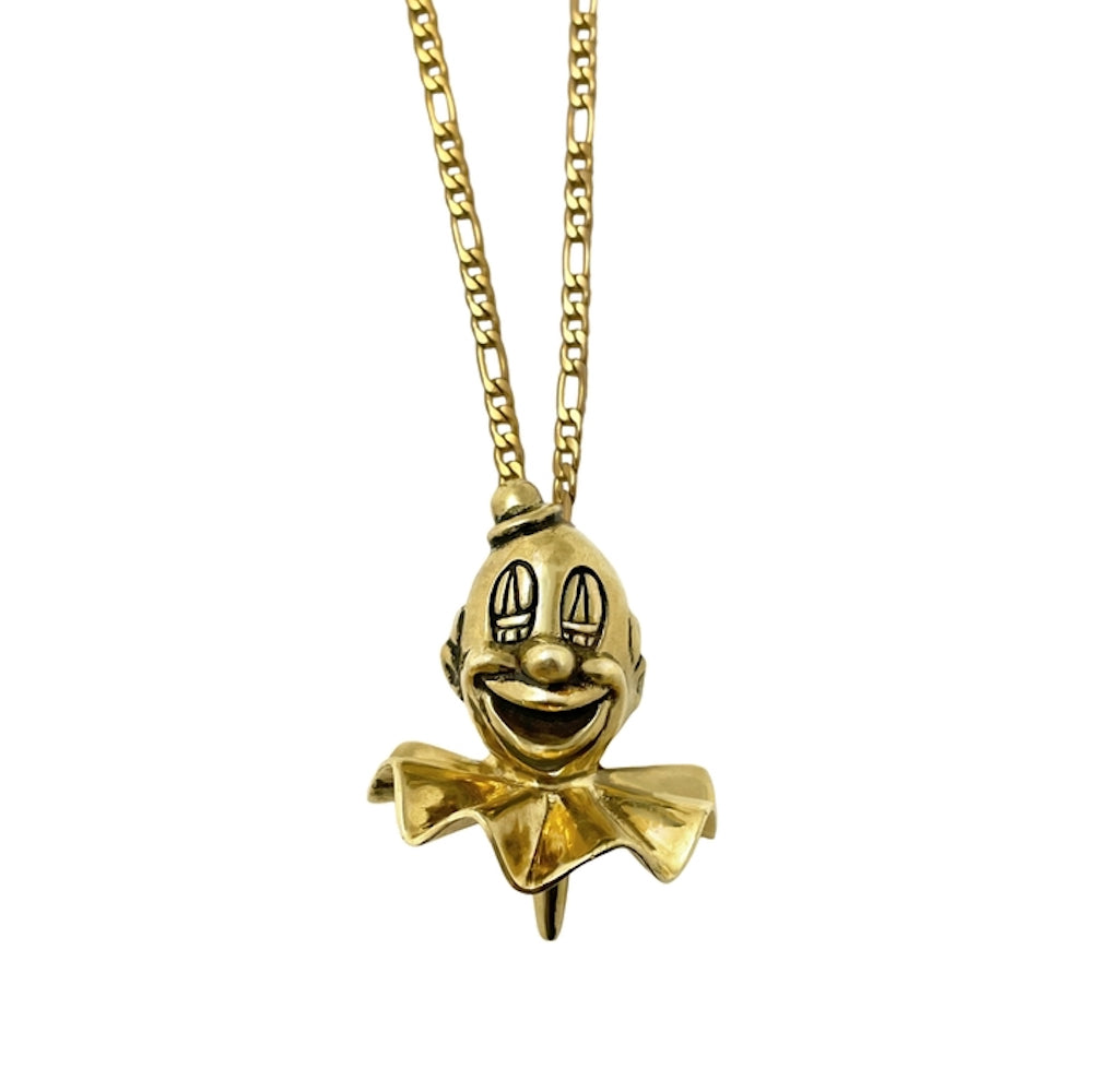 Vintage Clown Cupcake Topper Necklace