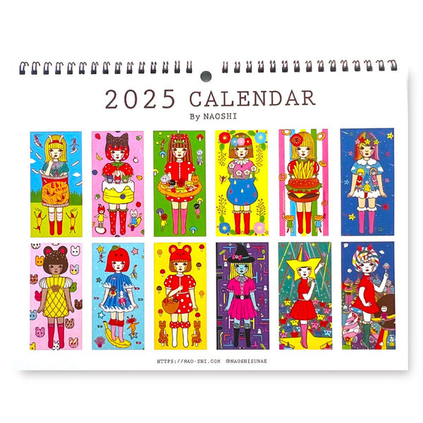 2025 Calendar by Naoshi