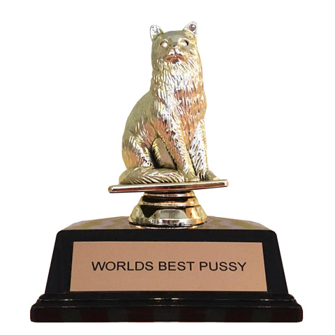 Worlds Best Pussy Award Trophy