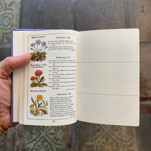 The Floral Birthday Book - Victorian Floral Reminders