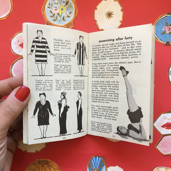 Lovelier After Forty - Vintage 1940's Advice Book