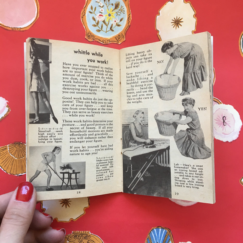 Vintage Stationary Book from 1950s
