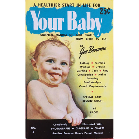 Your Baby - Vintage 1950 Advice Book