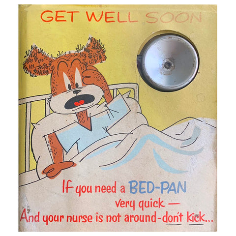 Ring the Bell - Vintage Get Well Card