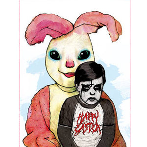 Death Metal Easter Card