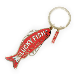 Lucky Fortune Fish Keychain