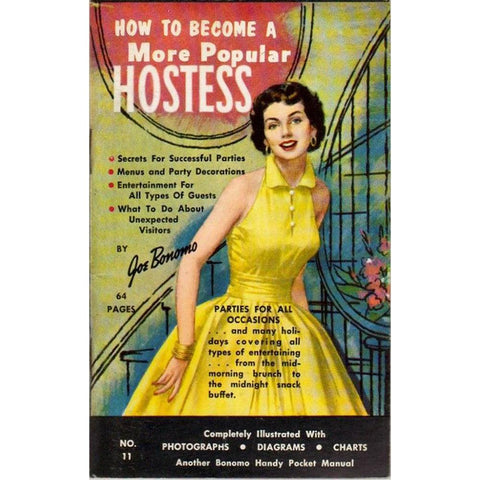 Be A More Popular Hostess - Vintage Advice Book