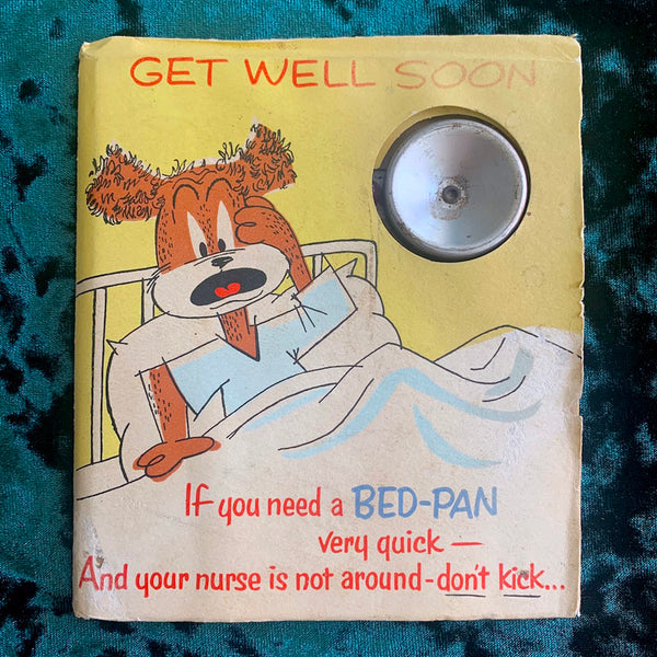 Ring the Bell - Vintage Get Well Card