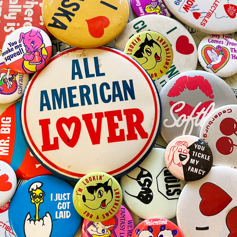 Vintage Buttons &amp; Pins
