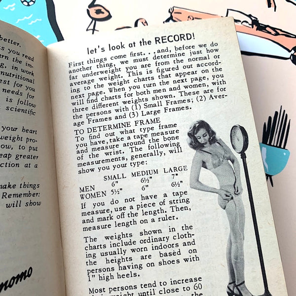 How To Gain Weight - Vintage 1950 Advice Book