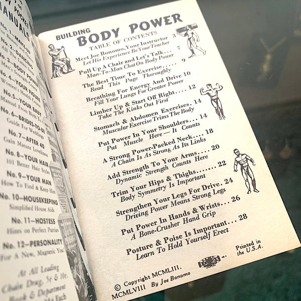 Body Power - Vintage 1950 Advice Book