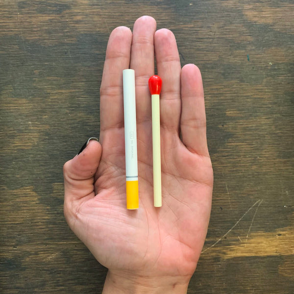 Cigarette Pencil & Matchstick Pen