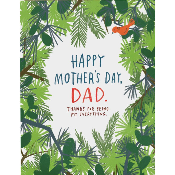 Thanks for Everything Dad - Blank Mothers Day Card