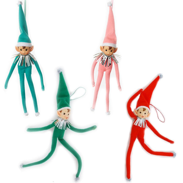 Classic Elf Ornaments