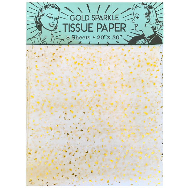 Gold Sparkle Tissue Paper