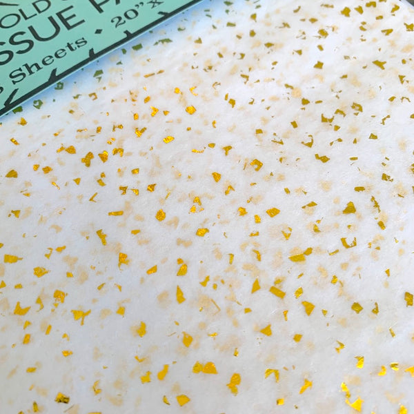 Gold Sparkle Tissue Paper