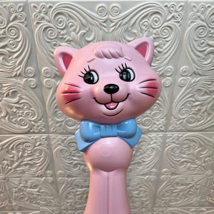 Pink Kitty Mannequin Head
