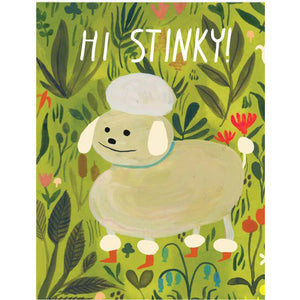 Hi Stinky Blank Card